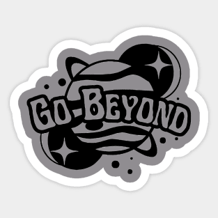 Go Beyond Space Adventure Sticker